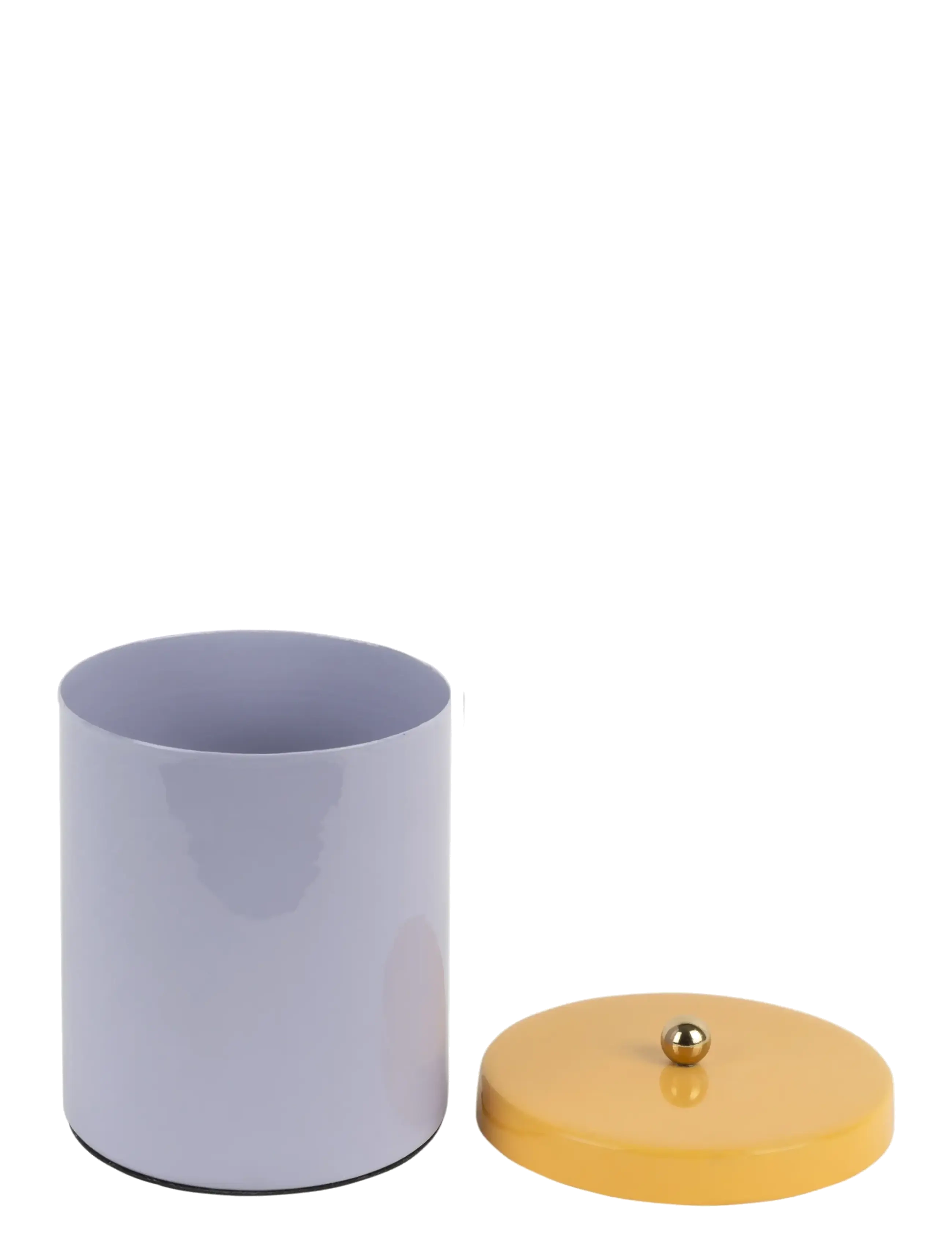 present time - Storage Jar Double Funky Small - baking - purple - 1