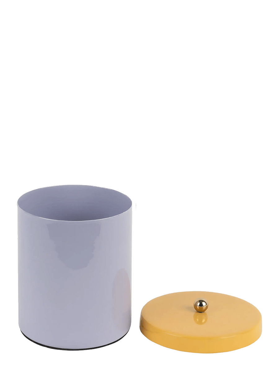 present time - Storage Jar Double Funky Small - bakning - purple - 1