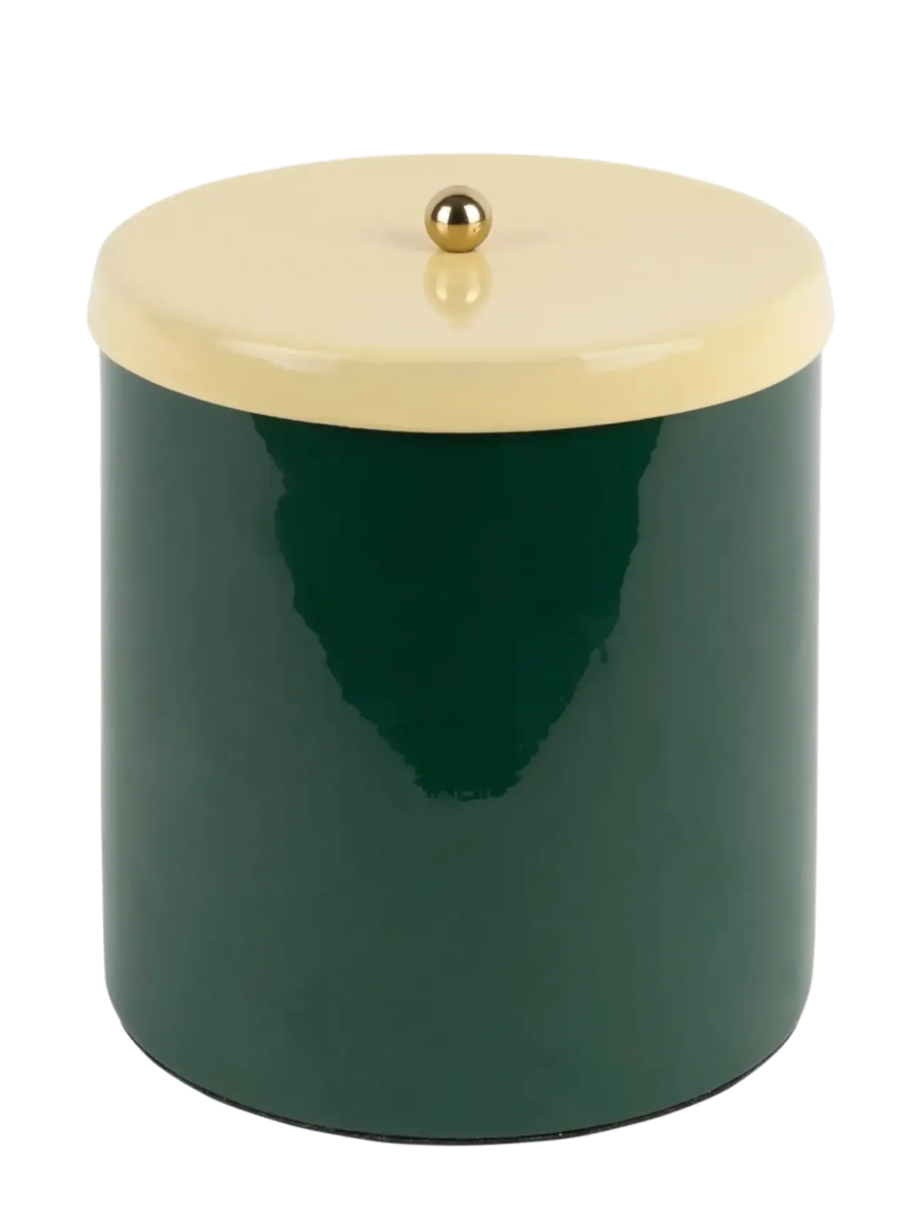 Storage Jar Double Funky Retro - GREEN