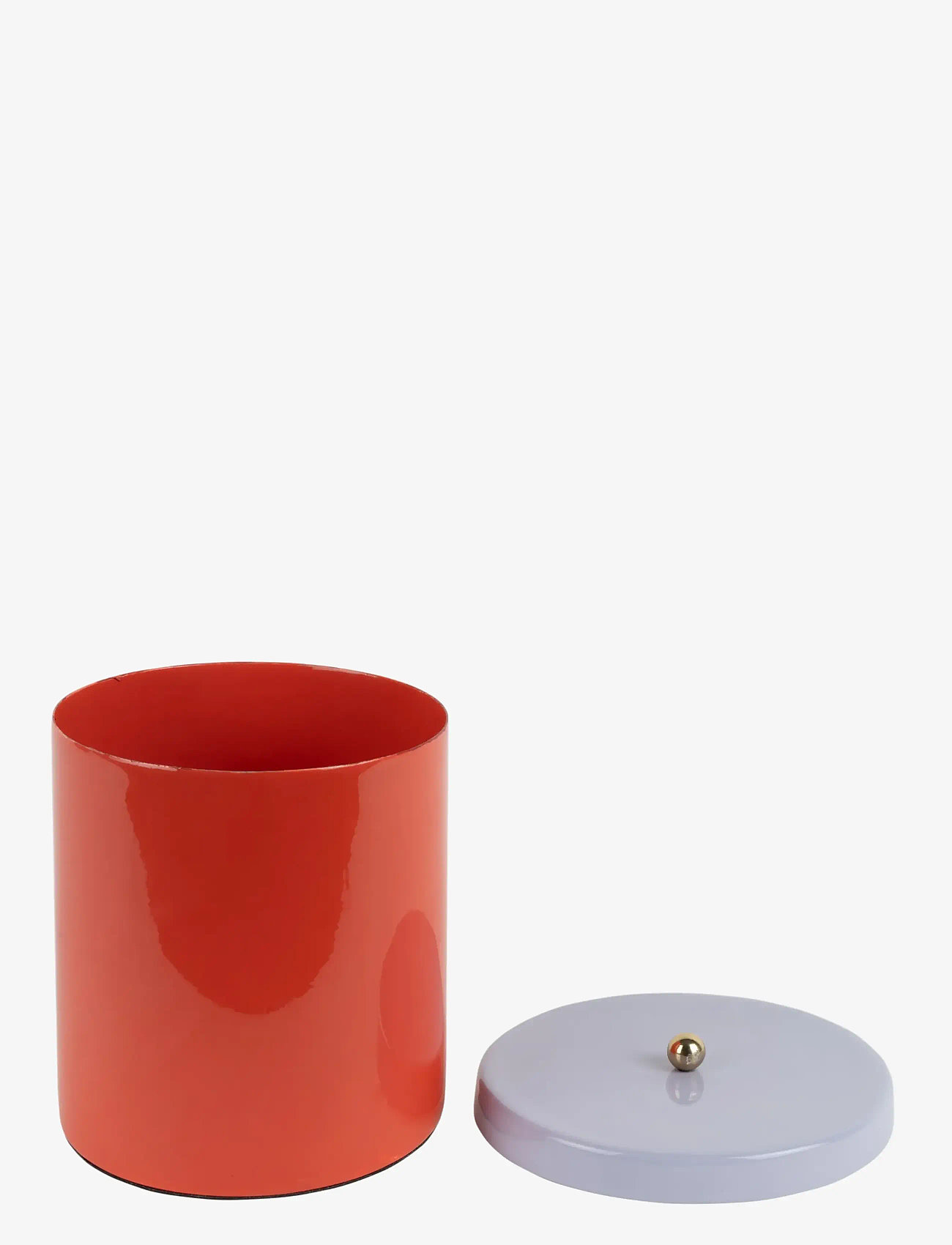 present time - Storage Jar Double Funky Retro - vorratsgläser - red - 1