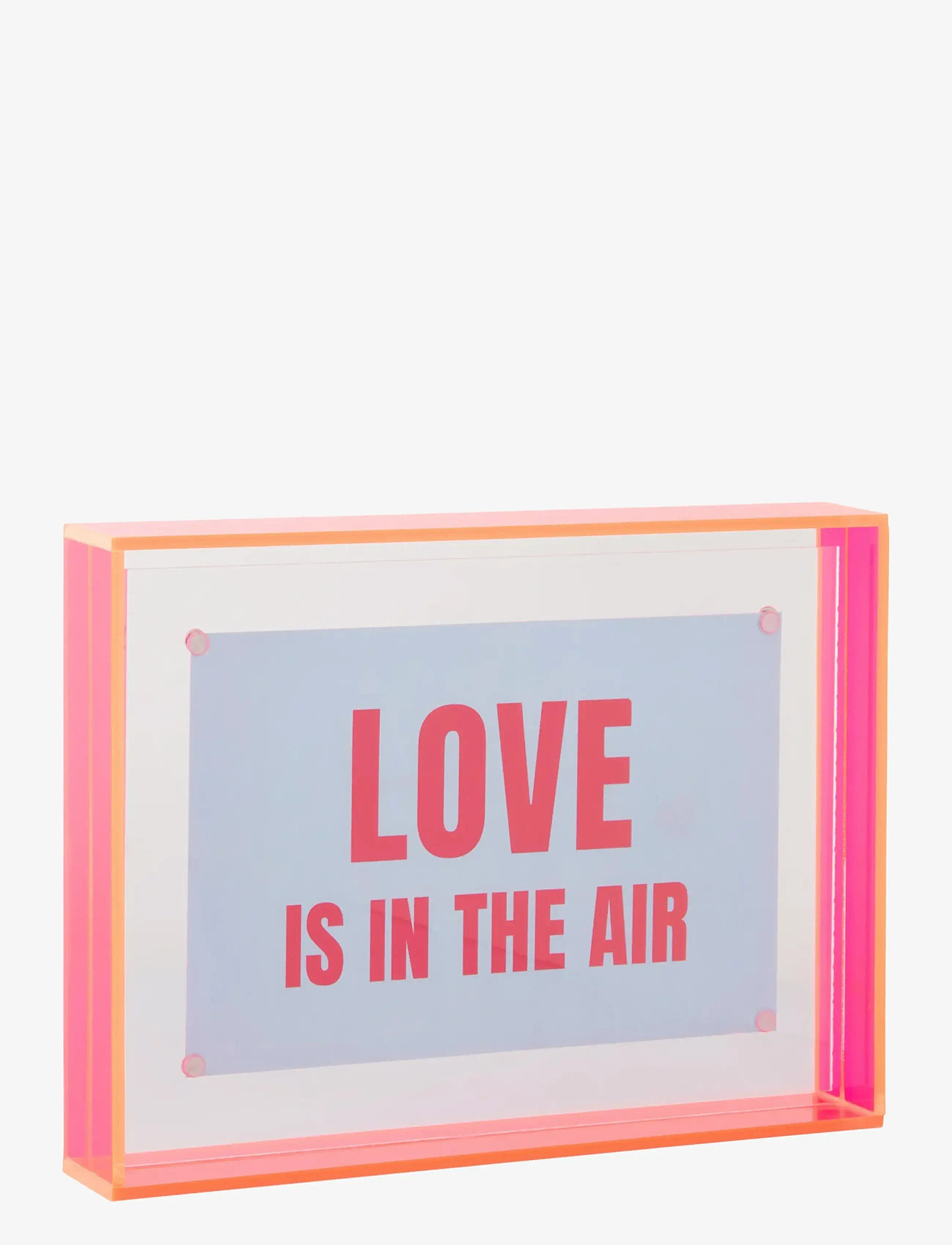 present time - Photo Frame Gayo Medium Acrylic - tavelramar - bright pink - 1