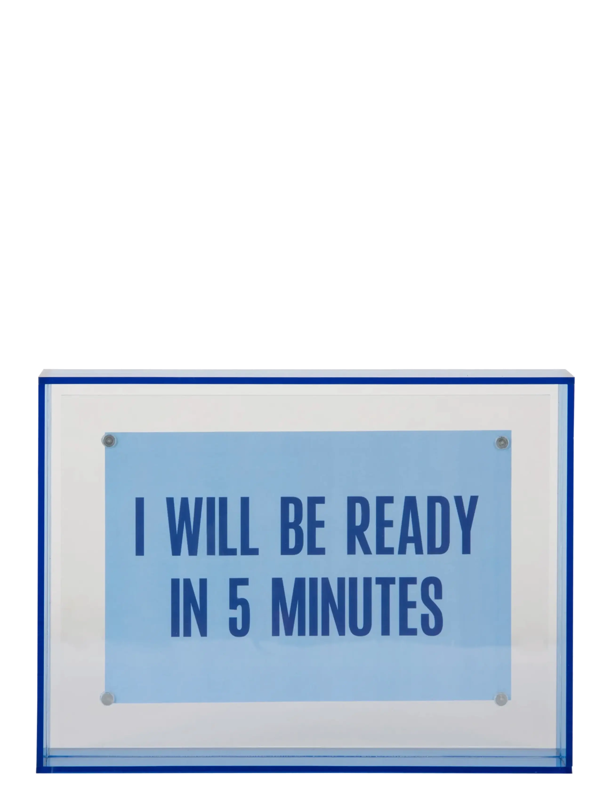 present time - Photo Frame Gayo Medium Acrylic - bilderrahmen - dark blue - 2