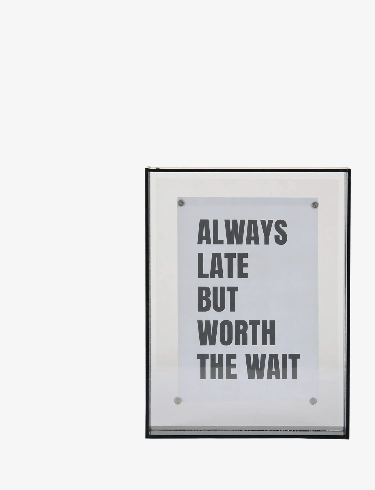 present time - Photo Frame Gayo Medium Acrylic - billedrammer - dark grey - 2