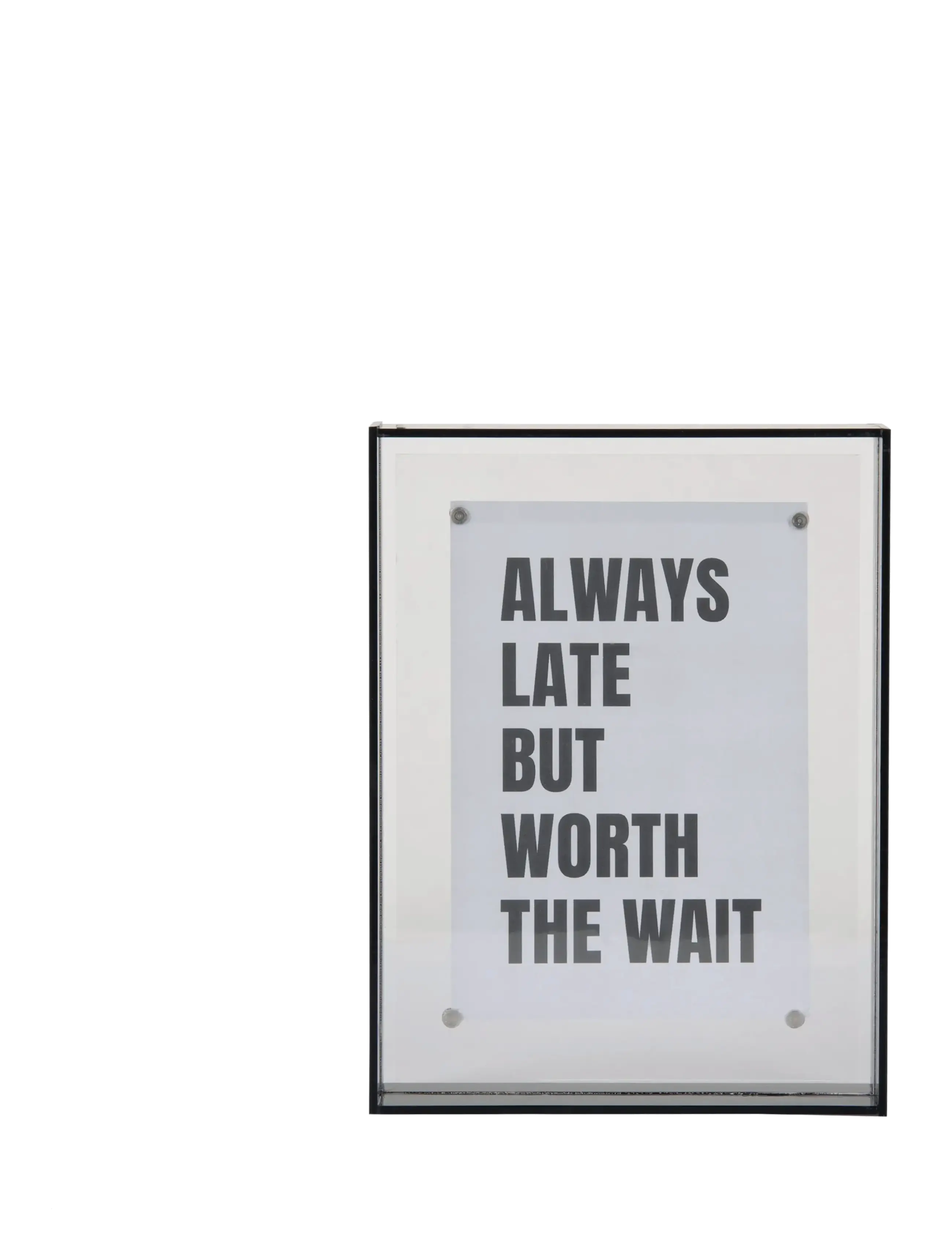 present time - Photo Frame Gayo Medium Acrylic - bilderrahmen - dark grey - 2