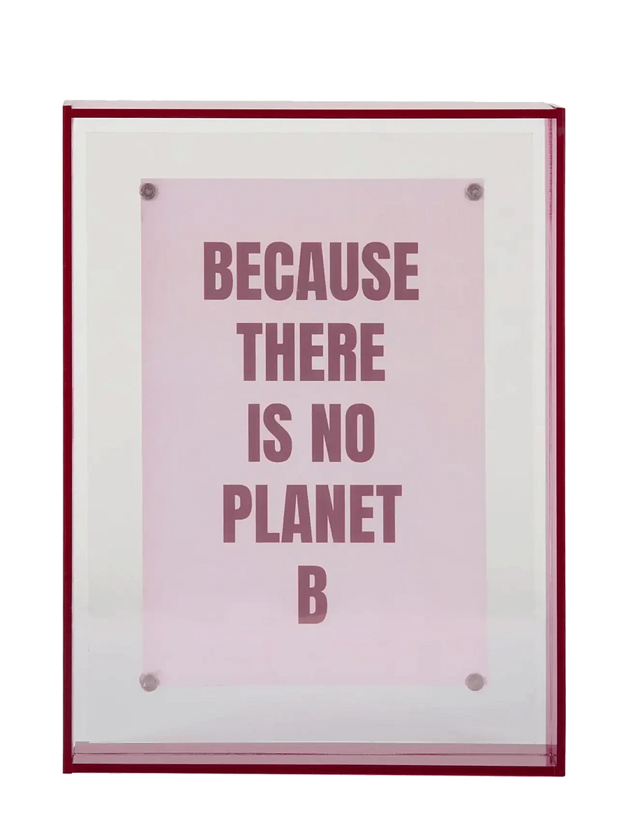 present time - Photo Frame Gayo Medium Acrylic - tavelramar - purple - 2