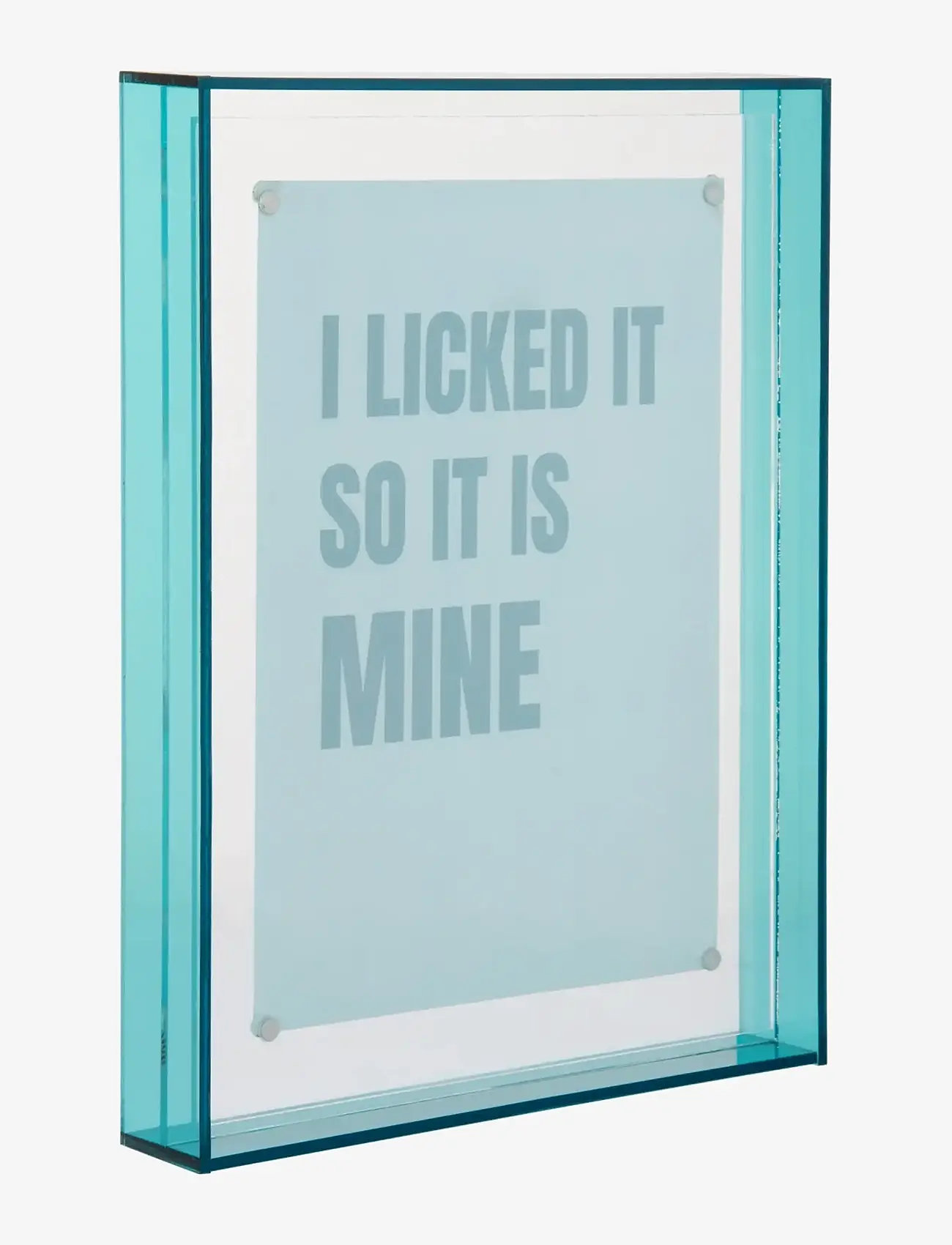 present time - Photo Frame Gayo Large Acrylic - kehykset - turquoise blue - 1