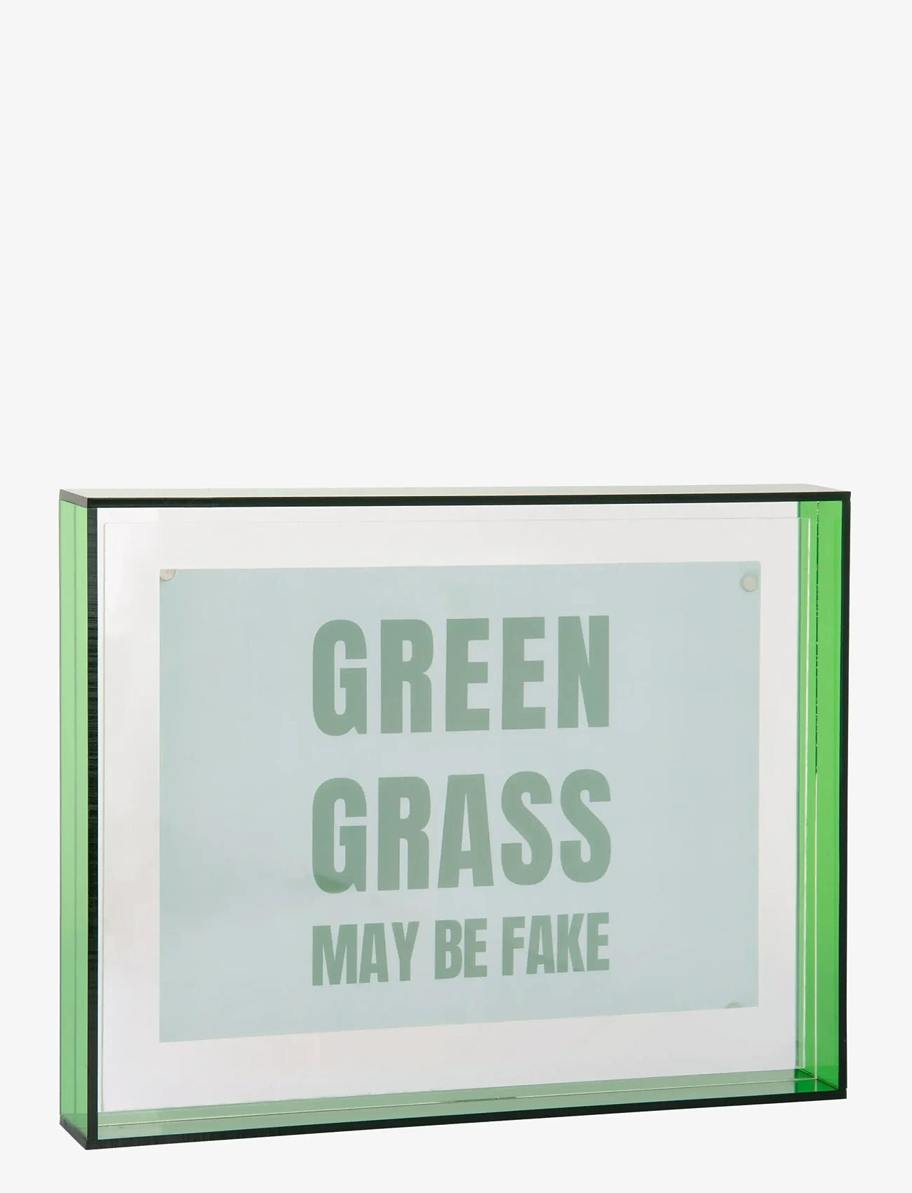 present time - Photo Frame Gayo Large Acrylic - tavelramar - dark green - 1