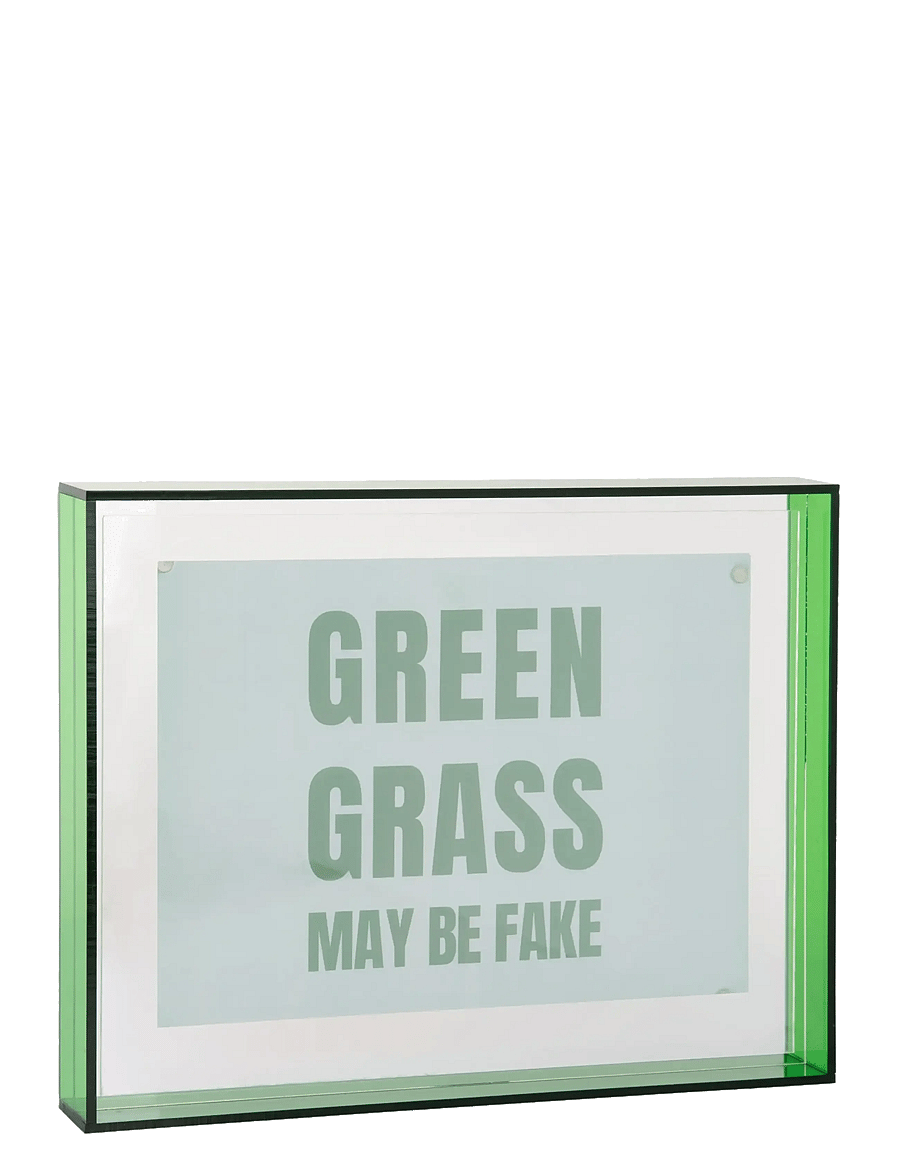 present time - Photo Frame Gayo Large Acrylic - tavelramar - dark green - 1