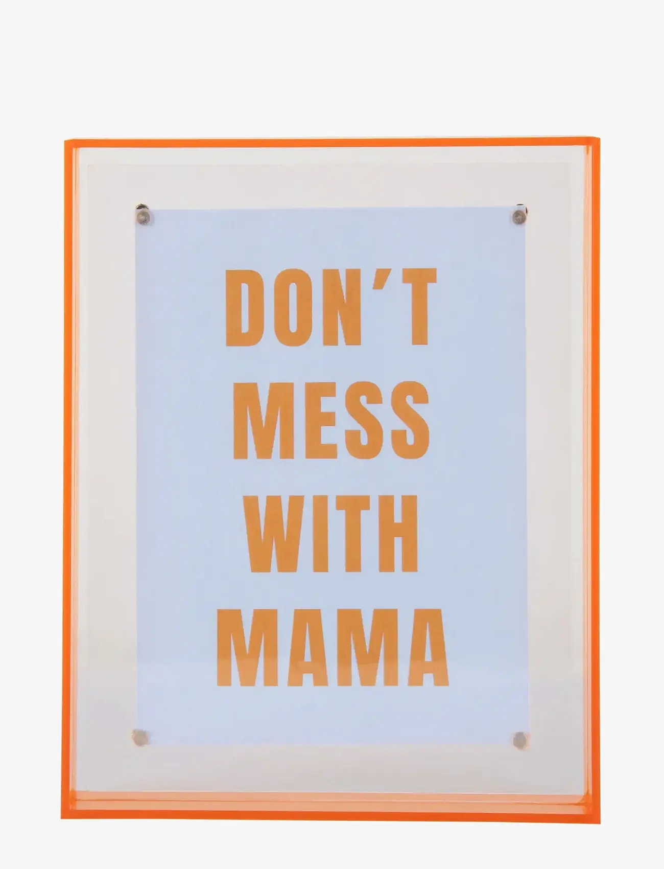 present time - Photo Frame Gayo Large Acrylic - kehykset - bright orange - 2