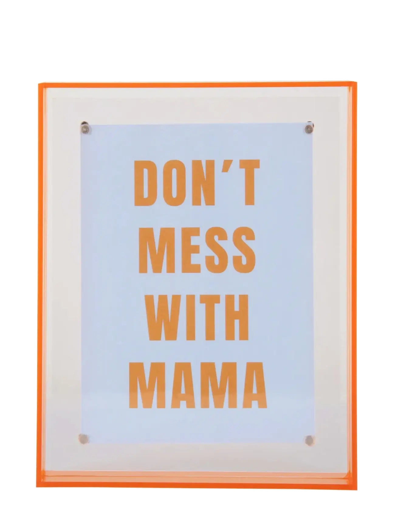 present time - Photo Frame Gayo Large Acrylic - billedrammer - bright orange - 2