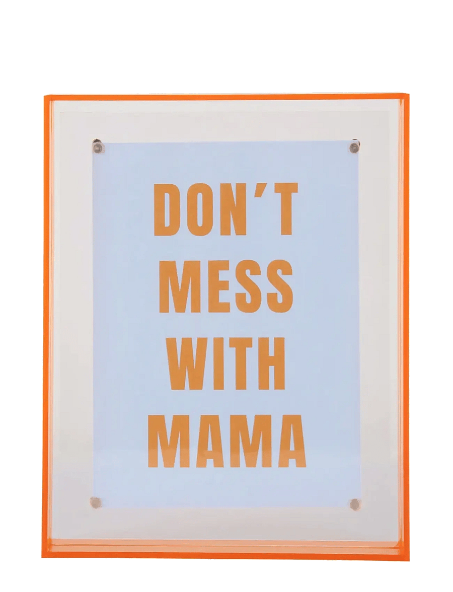 present time - Photo Frame Gayo Large Acrylic - kehykset - bright orange - 2