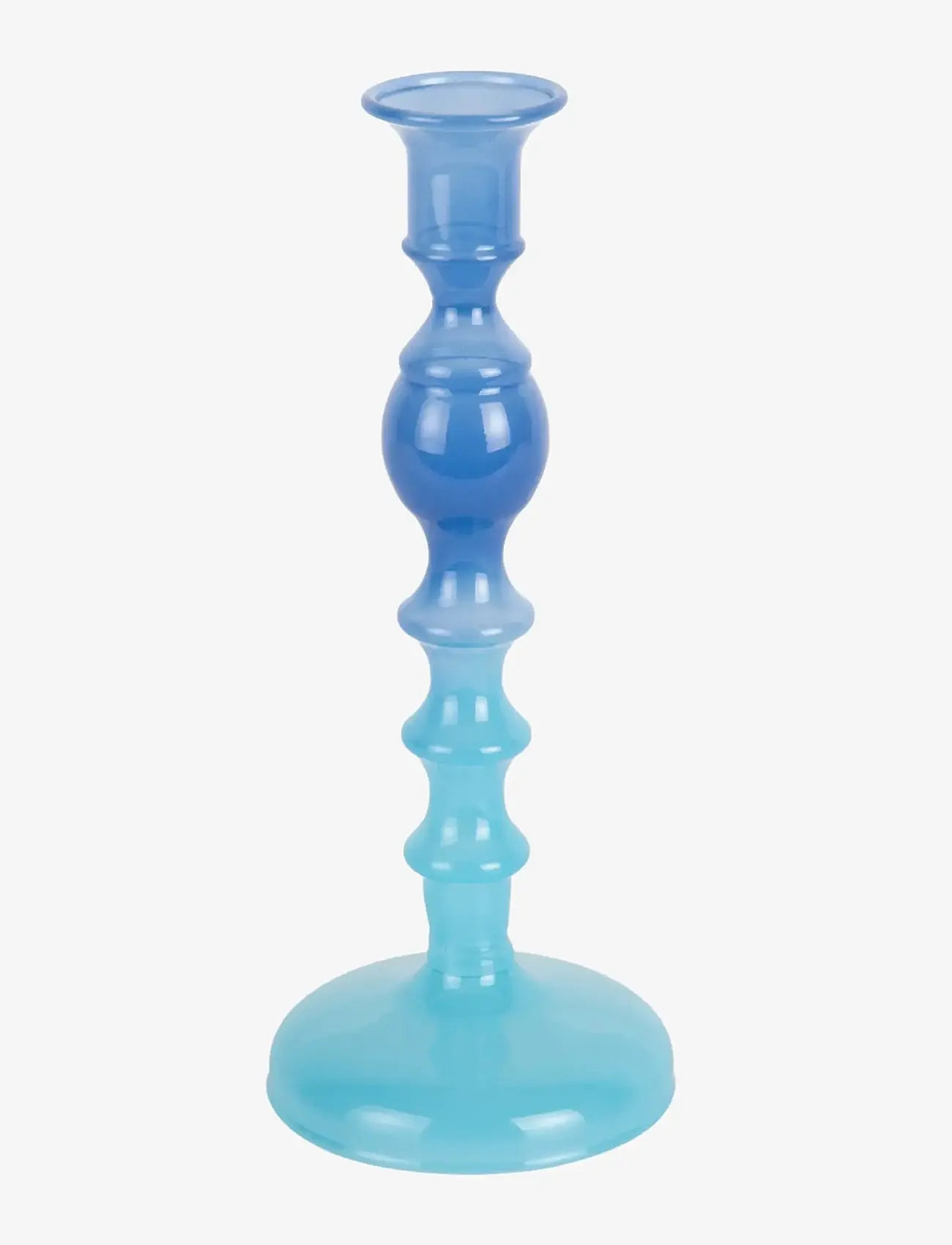 present time - Candle Holder Grato Mecer Medium - kerzenständer - blue - 0