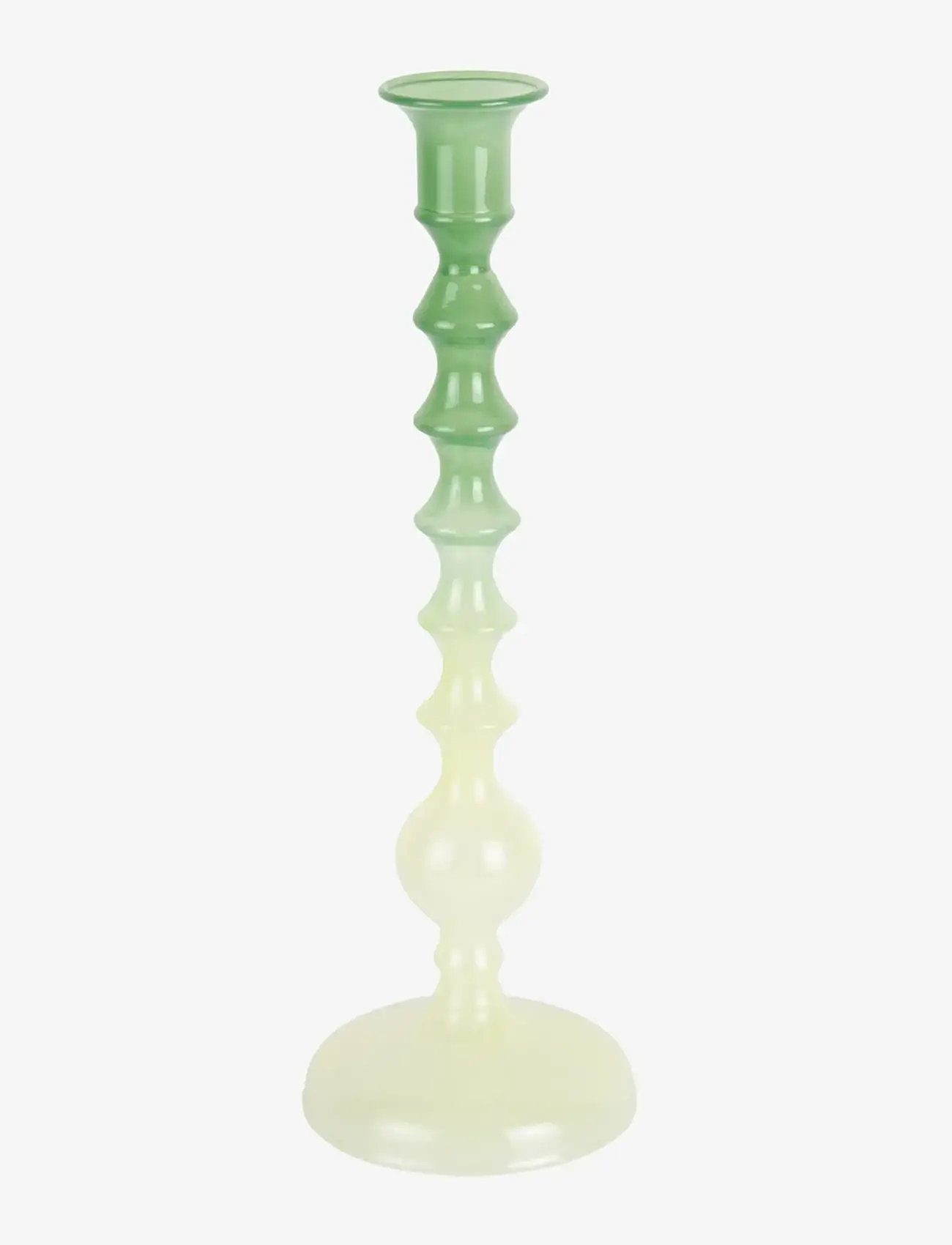 present time - Candle Holder Grato Mecer Large - teelichthalter - green - 0