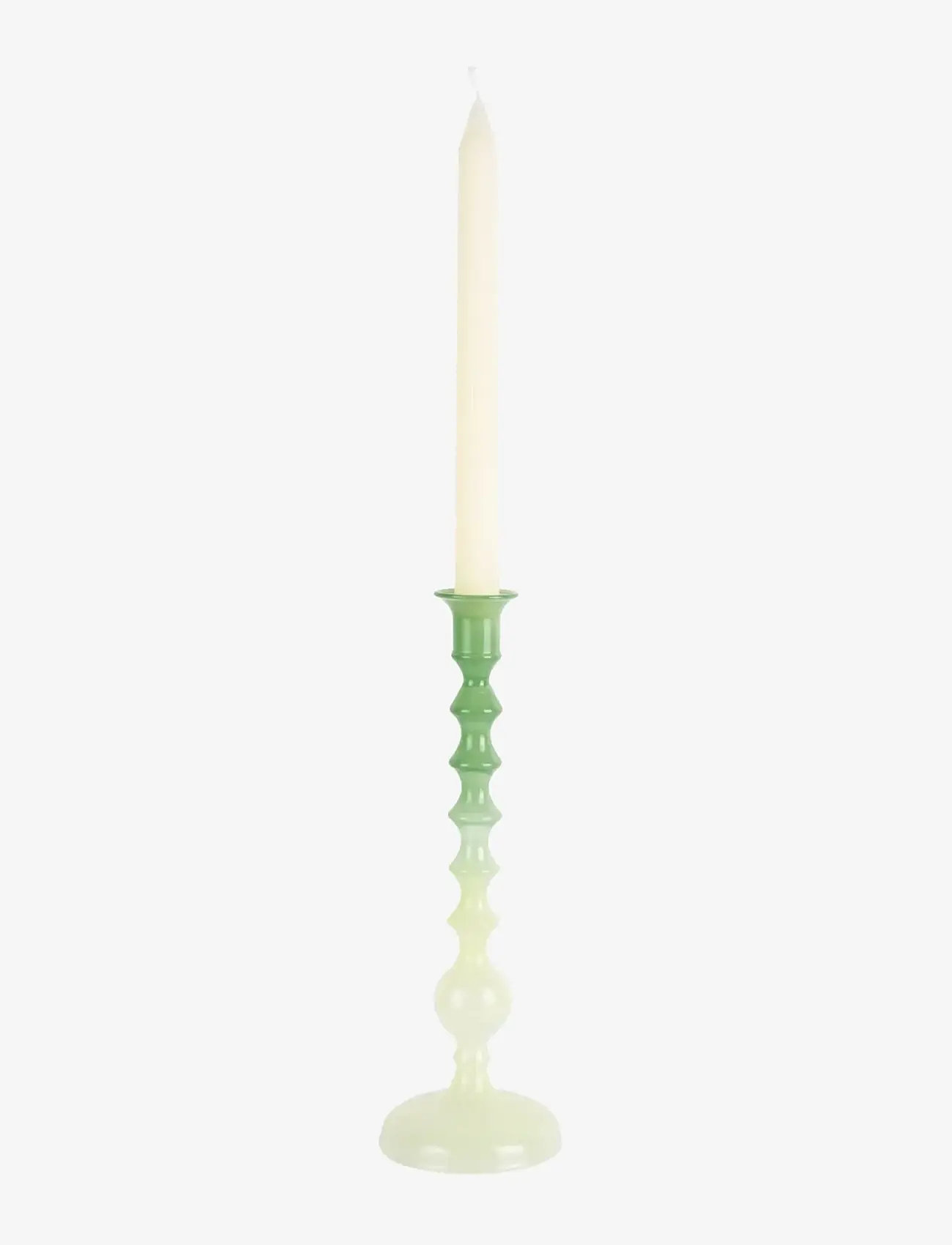 present time - Candle Holder Grato Mecer Large - teelichthalter - green - 1