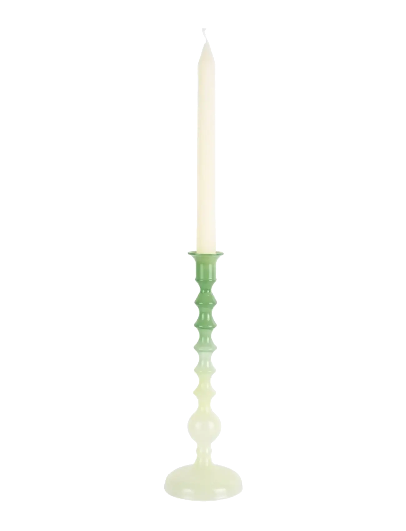 present time - Candle Holder Grato Mecer Large - ljushållare - green - 1