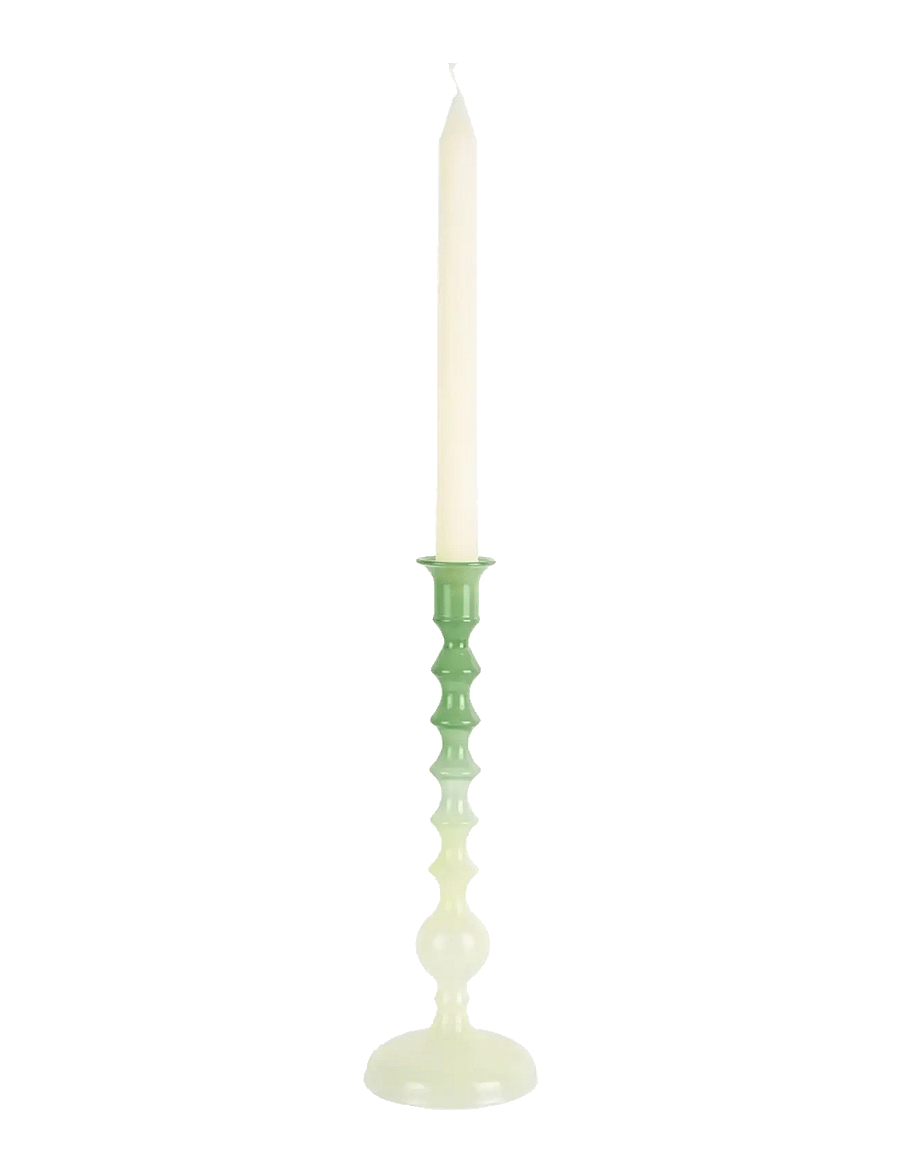 present time - Candle Holder Grato Mecer Large - kerzenständer - green - 1