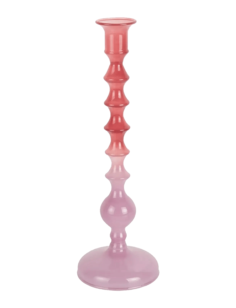 present time - Candle Holder Grato Mecer Large - kerzenständer - purple - 0