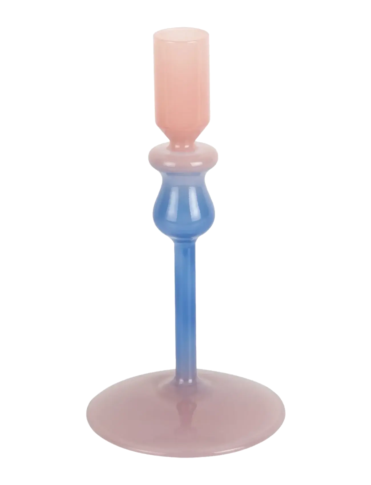 present time Candle Holder Duo Colores Small, H 19 cm, Candlesticks & Lanterns, Mehrfarbig/gemustert - Candlesticks, Homeware