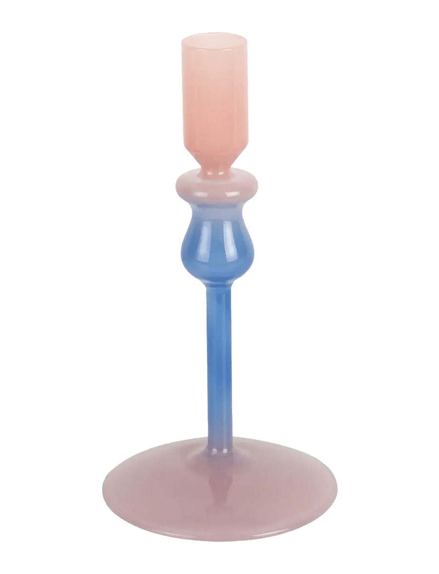 present time - Candle Holder Duo Colores Small - kerzenständer - pink - 0
