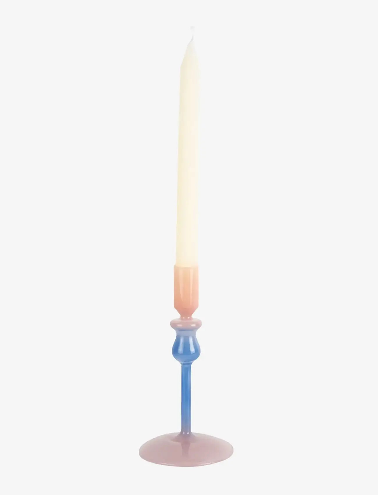 present time - Candle Holder Duo Colores Small - candlesticks - pink - 1