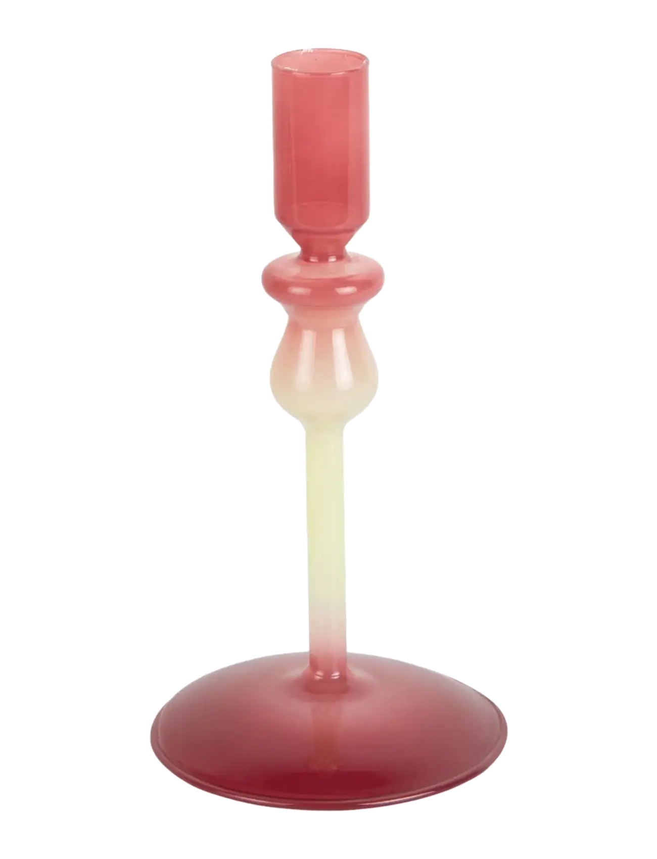 present time Candle Holder Duo Colores Small, H 19 cm, Candlesticks & Lanterns, Rosa - Candlesticks, Homeware
