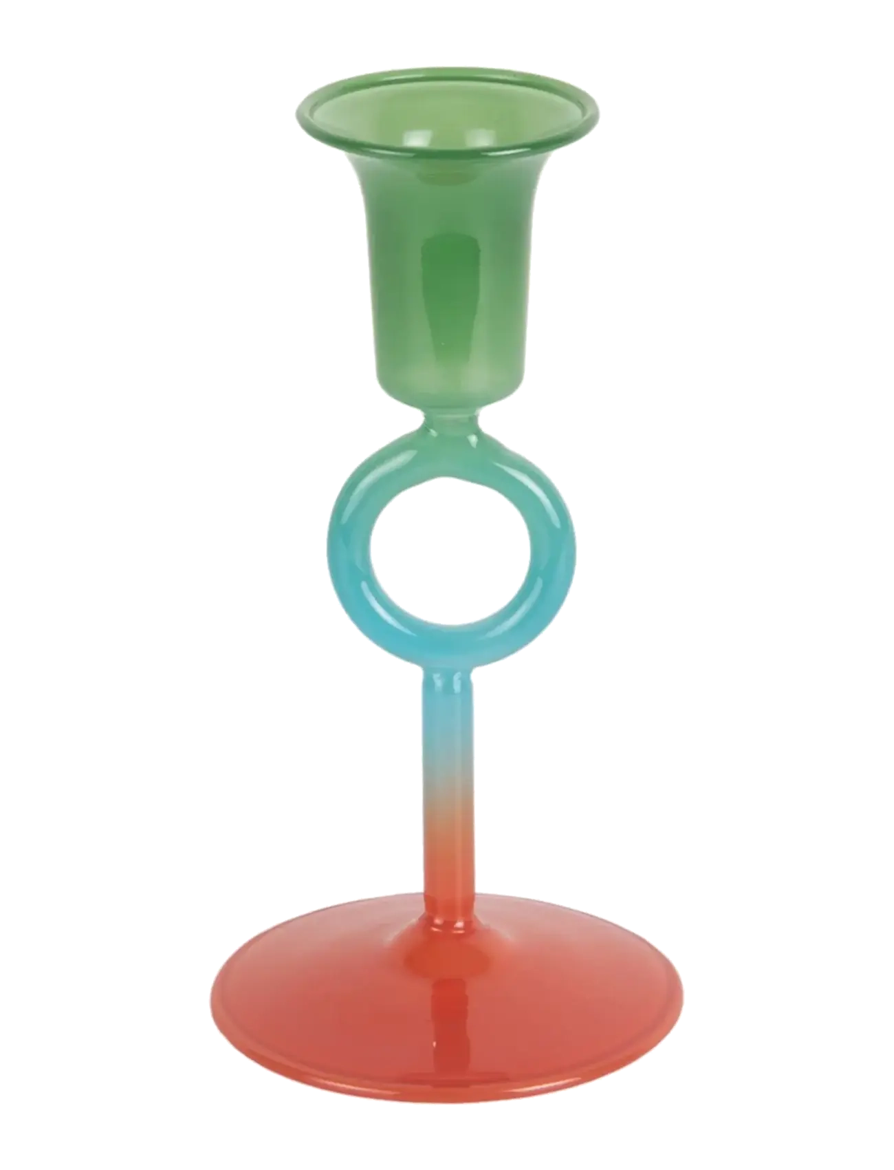 present time Candle Holder Anillo Vivo Small, H 15 cm, Candlesticks & Lanterns, Mehrfarbig/gemustert - Candlesticks, Homeware
