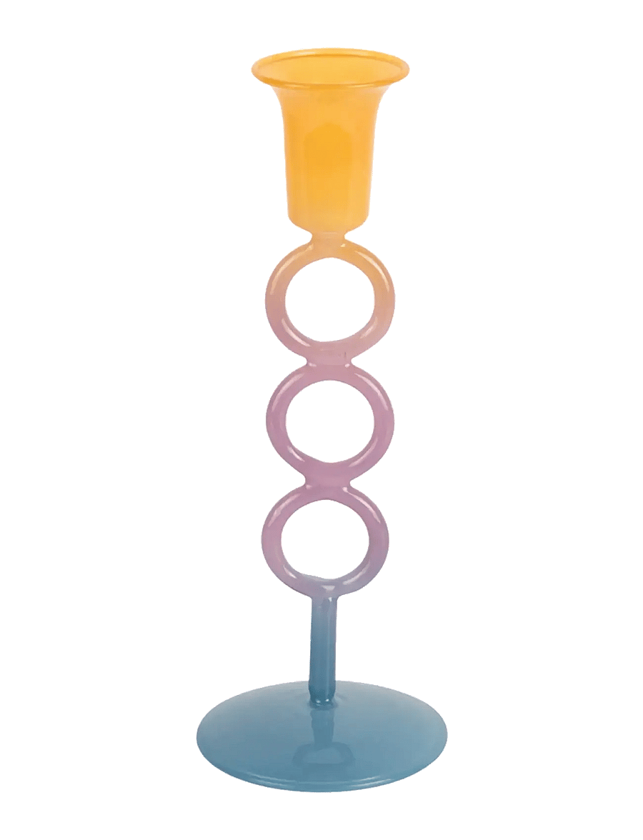 present time - Candle Holder Anillo Vivo Medium - tējas svečturi - multicolor - 0