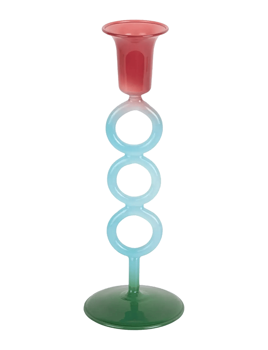 present time - Candle Holder Anillo Vivo Medium - tējas svečturi - multicolor - 0