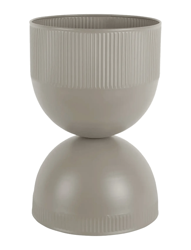 present time - Plant Pot Tonar Medium - lillepotid - grey - 1
