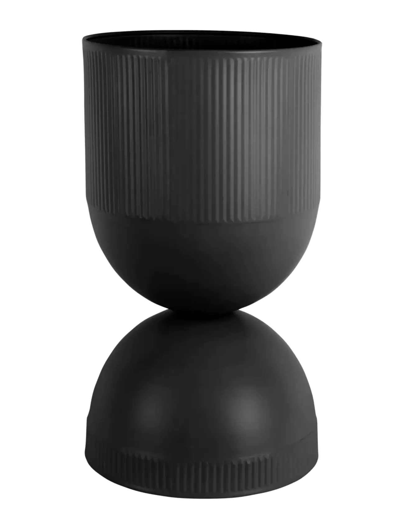 present time Plant Pot Tonar Large - Vaser - BLACK / black