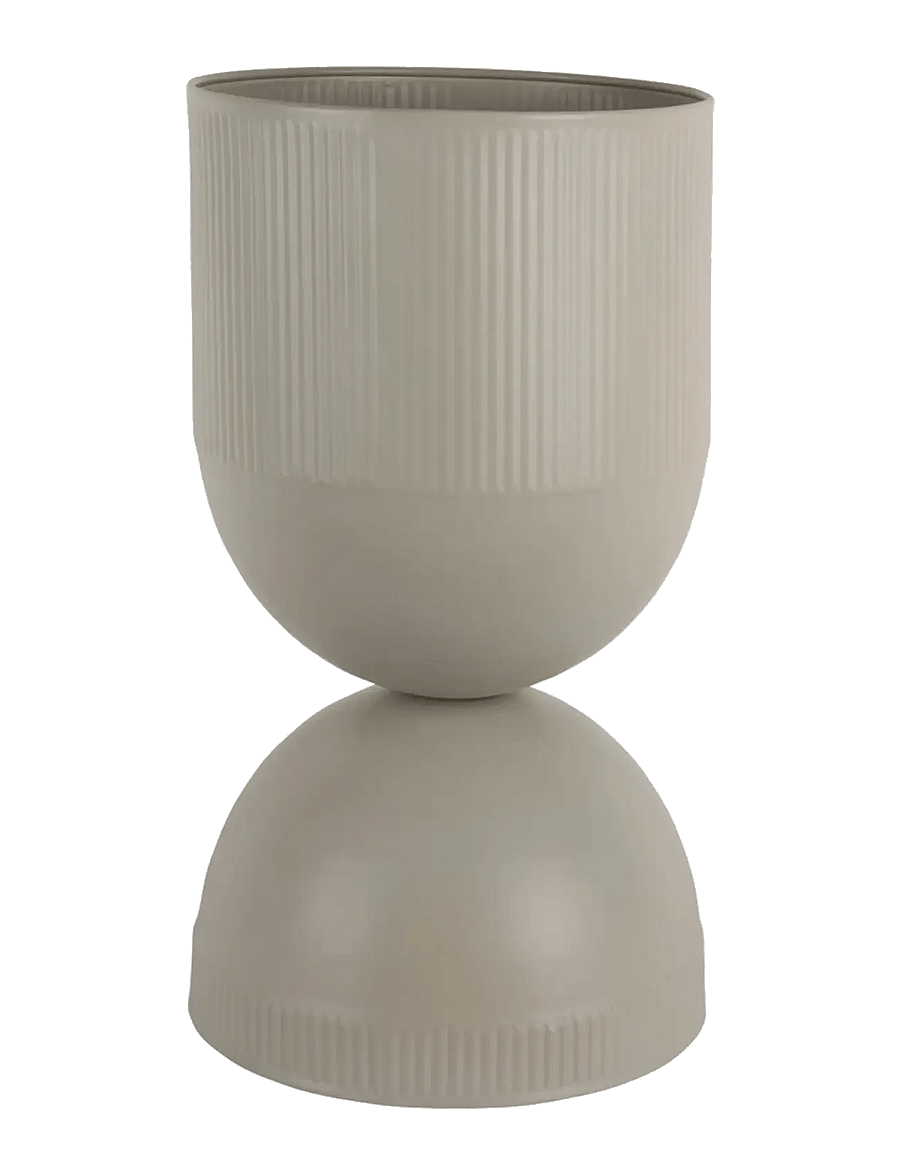 present time - Plant Pot Tonar Large - lillepotid - grey - 1