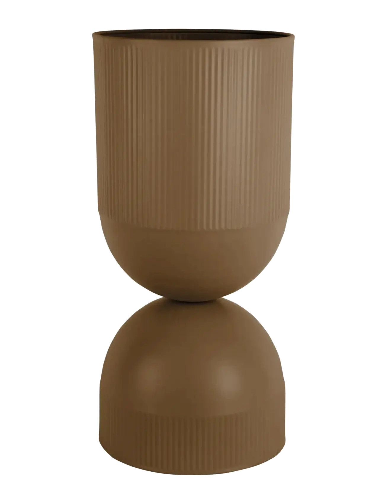 present time Plant Pot Tonar Xl, Flower Pots, Brun, Str: H 55CM