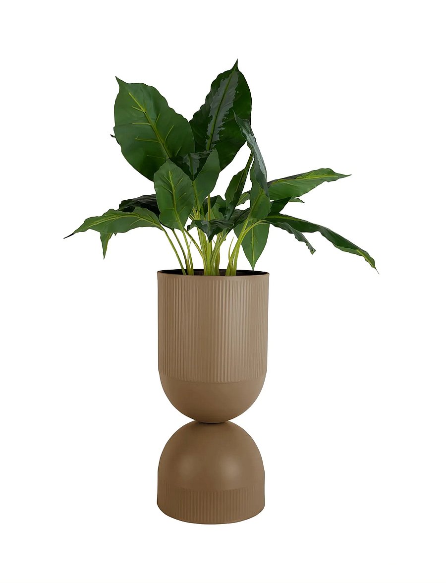 present time - Plant Pot Tonar XL - blumentöpfe - brown - 0