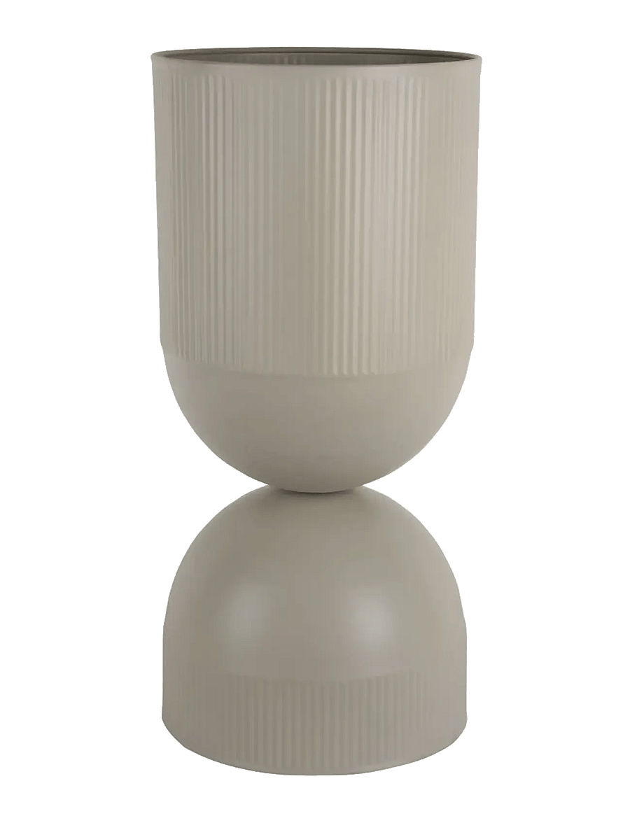 present time - Plant Pot Tonar XL - lillepotid - grey - 1