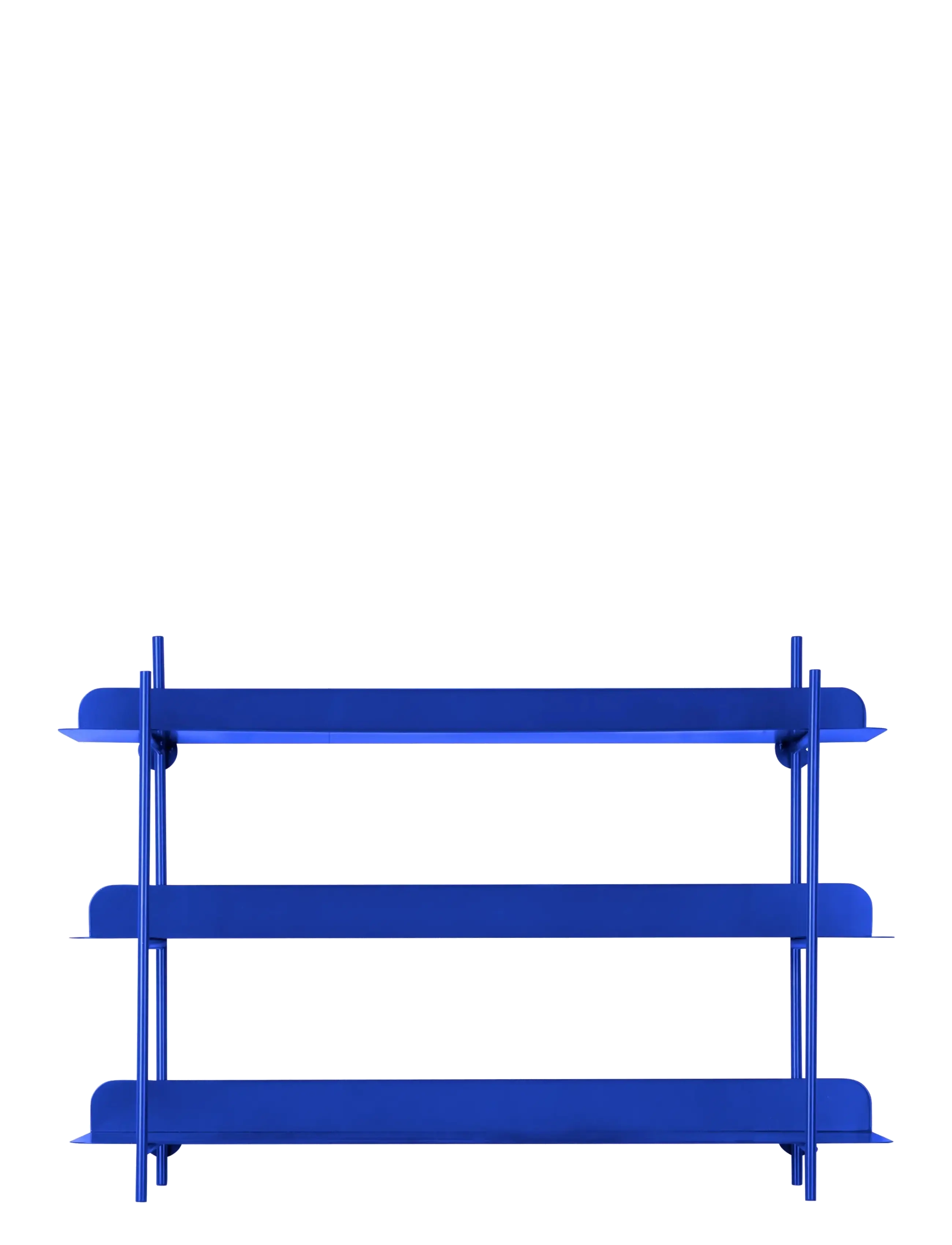 present time - Wall Rack Cool Retro - cobalt blue - 1