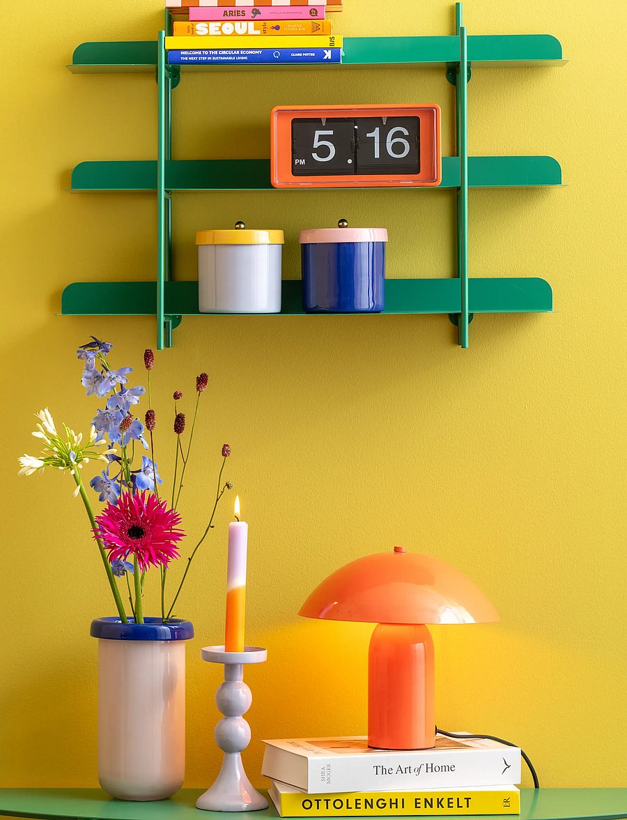 present time - Wall Rack Cool Retro - hyllor - retro green - 0