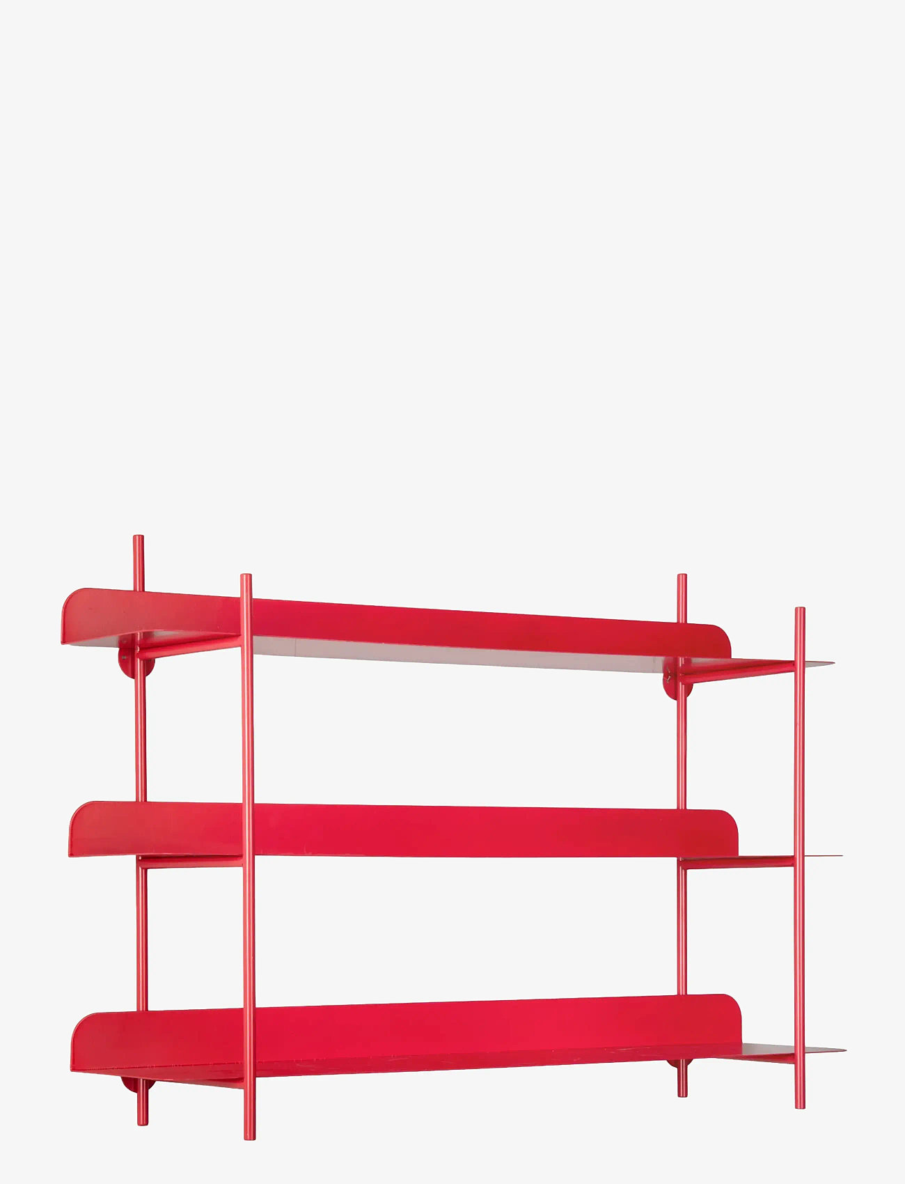 present time - Wall Rack Cool Retro - hylder - bright scarlet red - 1