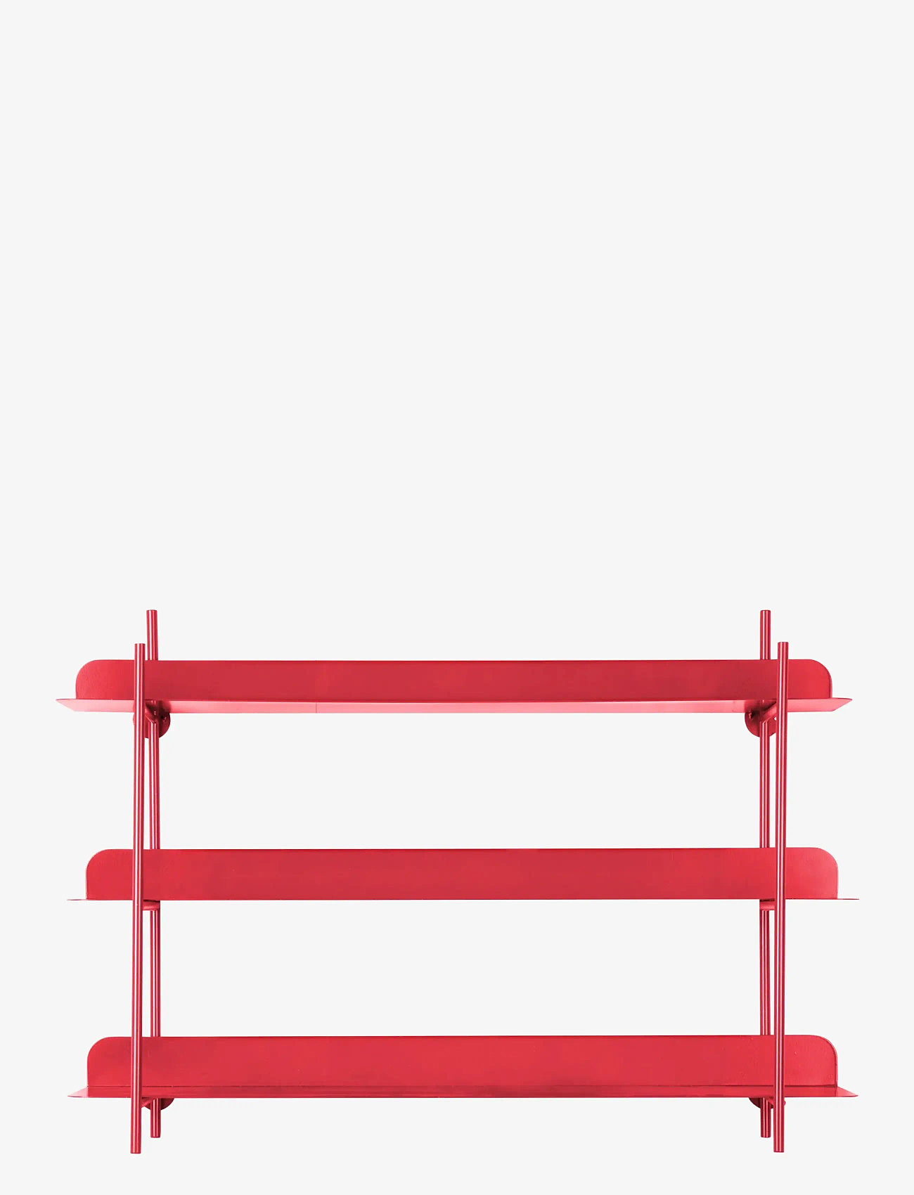 present time - Wall Rack Cool Retro - hylder - bright scarlet red - 2