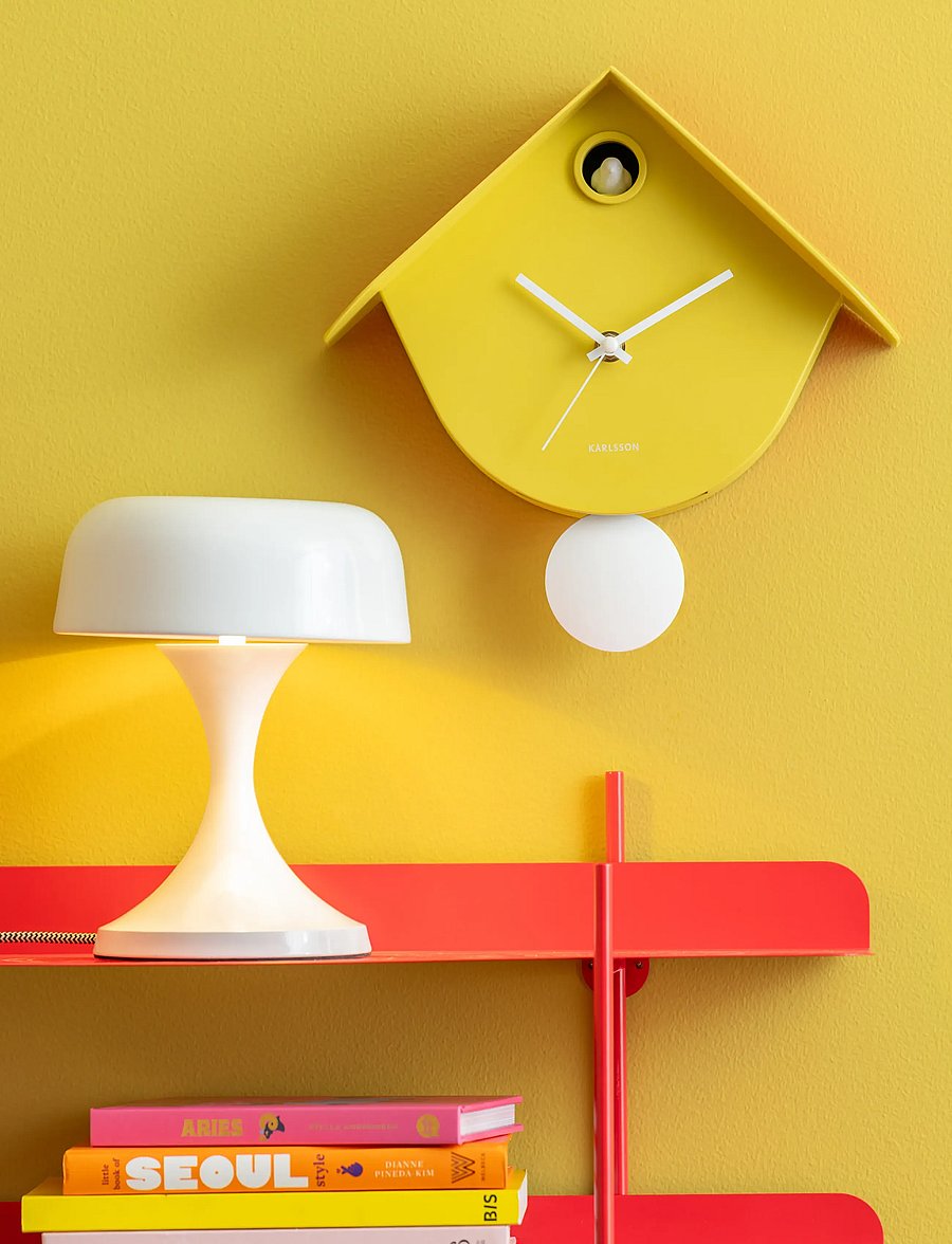 present time - Wall Rack Cool Retro - hyllor - bright scarlet red - 3