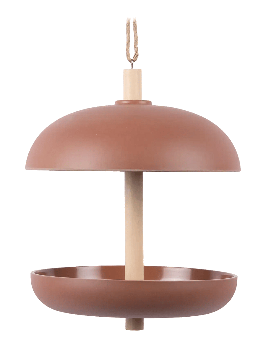 present time - Bird feeder Unidad iron red - aia aksessuaarid - red - 0