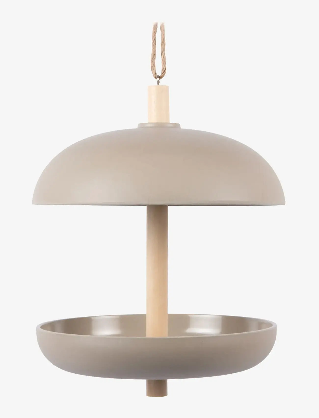 present time - Bird feeder Unidad warm grey - havetilbehør - grey - 0