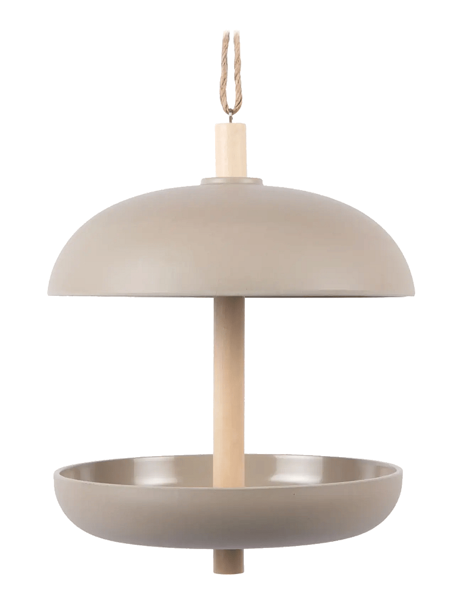 present time - Bird feeder Unidad warm grey - aia aksessuaarid - grey - 0