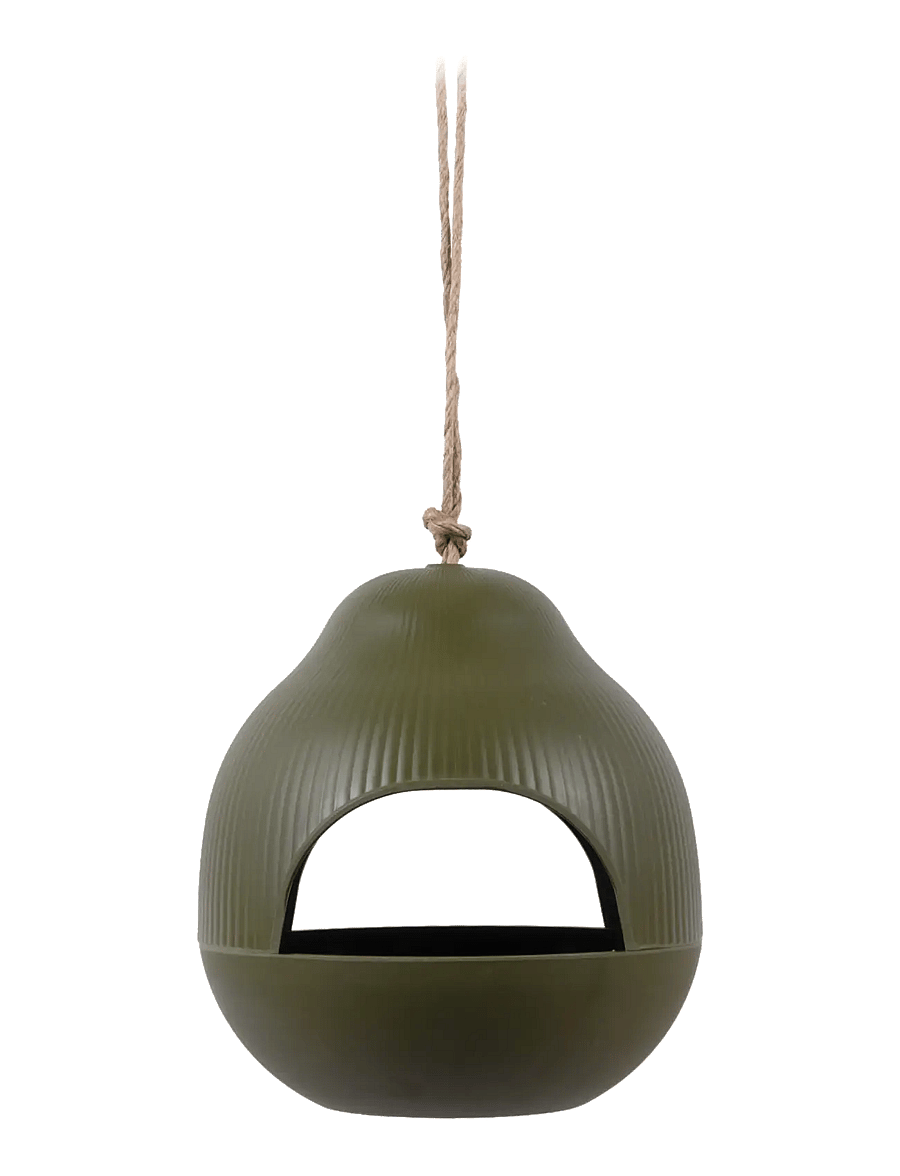 present time - Bird feeder Capullo luxury green - gartenzubehör - green - 0