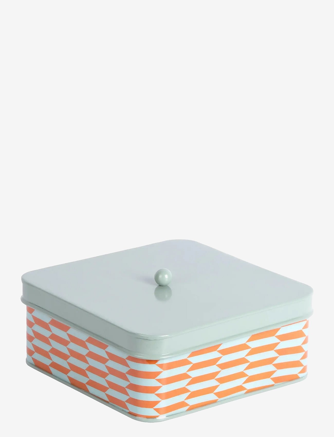 present time Storage Box Salerno Square Large - Blue - L 20CM