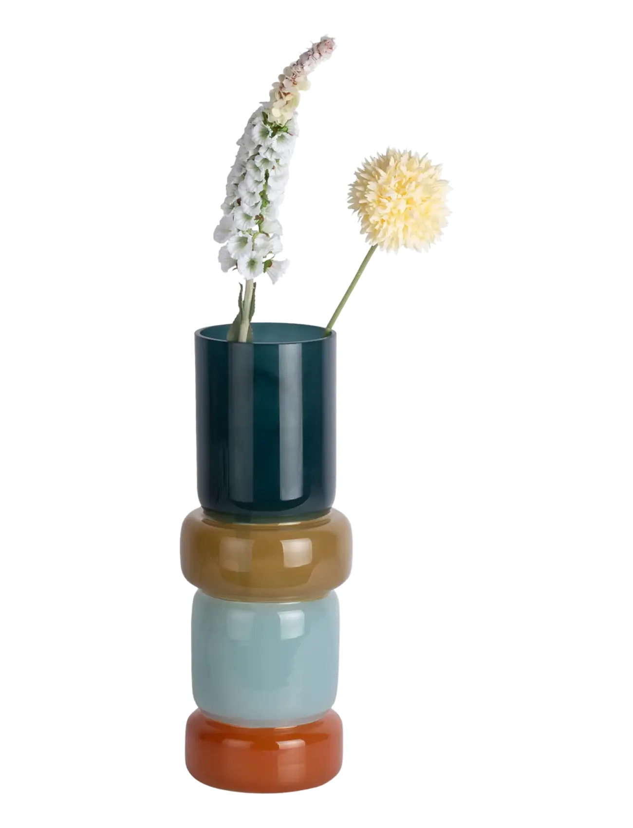 present time - Vase Burano Rings multi colour - vaasid - multicolor - 2