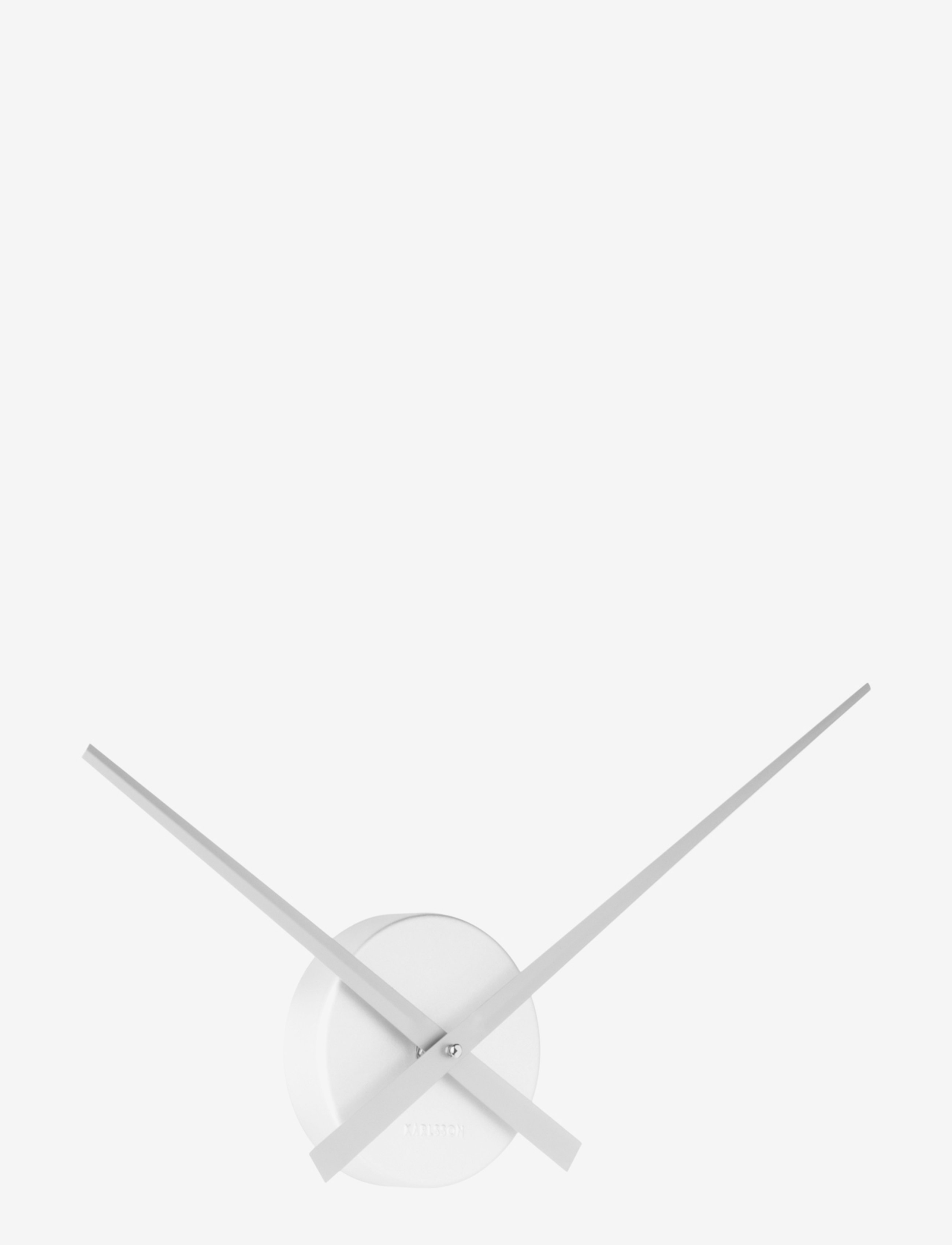 KARLSSON - Wall clock Little Big Time - vægure - silver - 1
