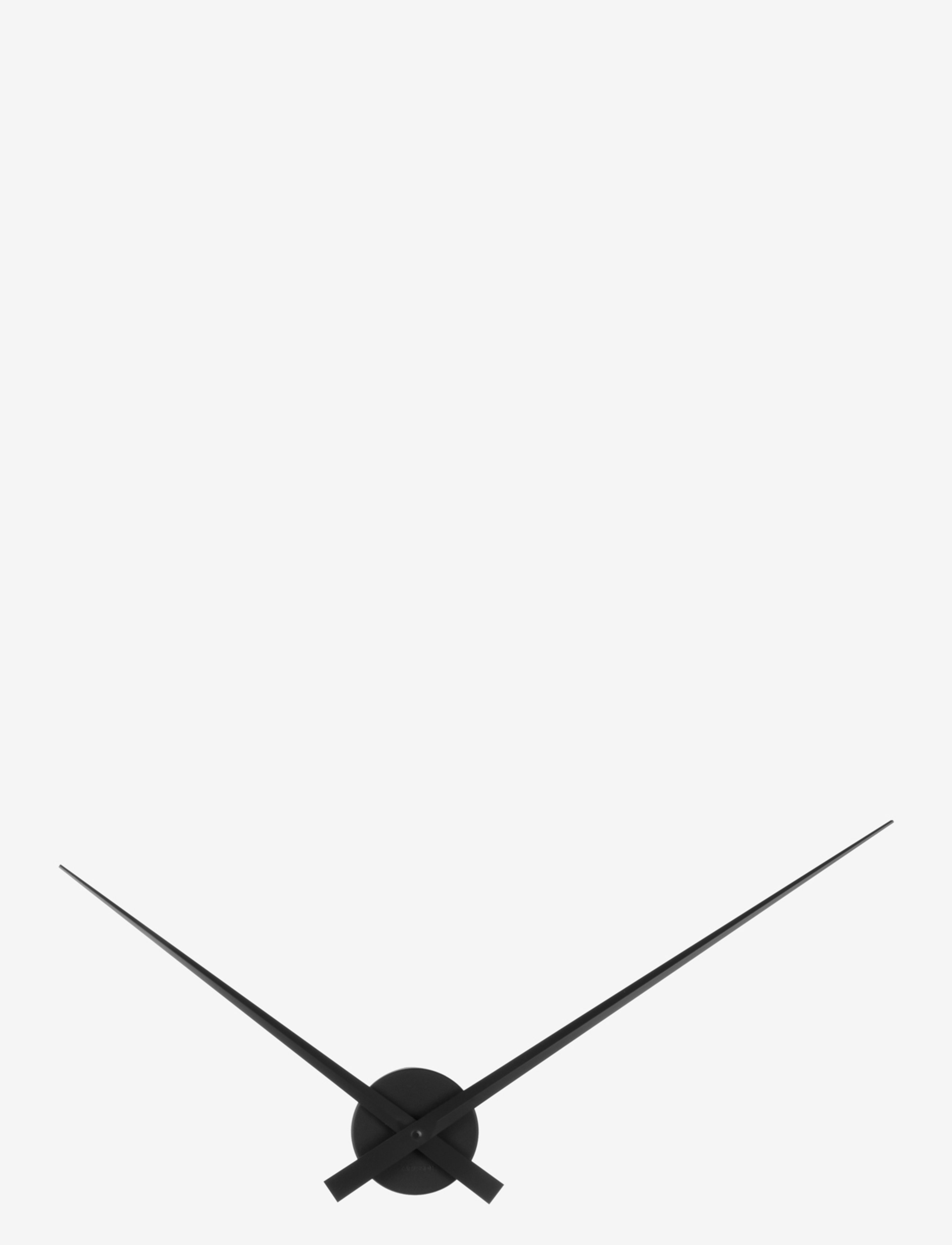 KARLSSON Wall Clock Little Big Time Schwarz - Ø90CM - Unisex