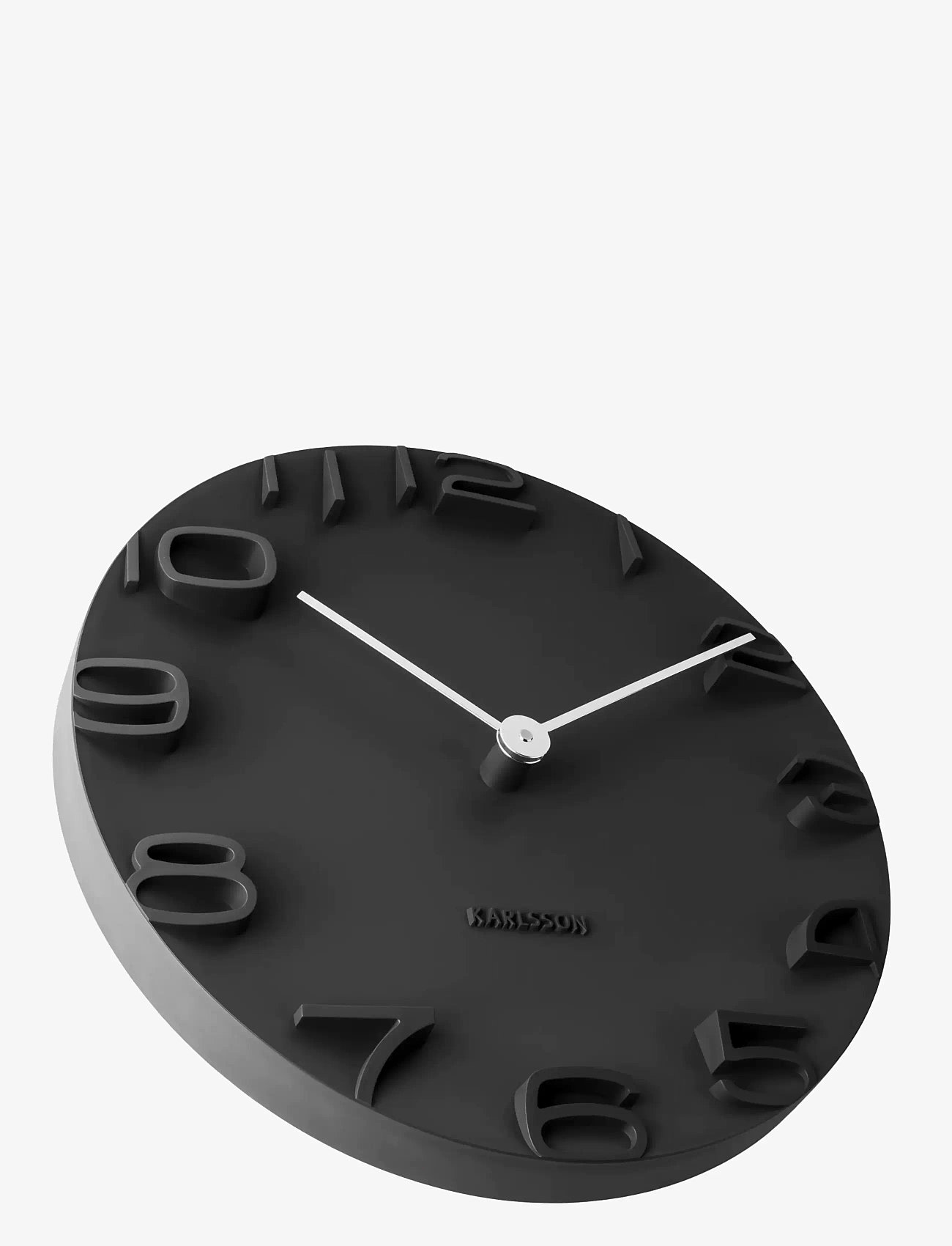 KARLSSON - Wall clock On The Edge - seinakellad - black - 1