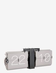 KARLSSON - Flip clock No Case - uz kamīna un galda noliekami pulksteņi - warm grey - 0