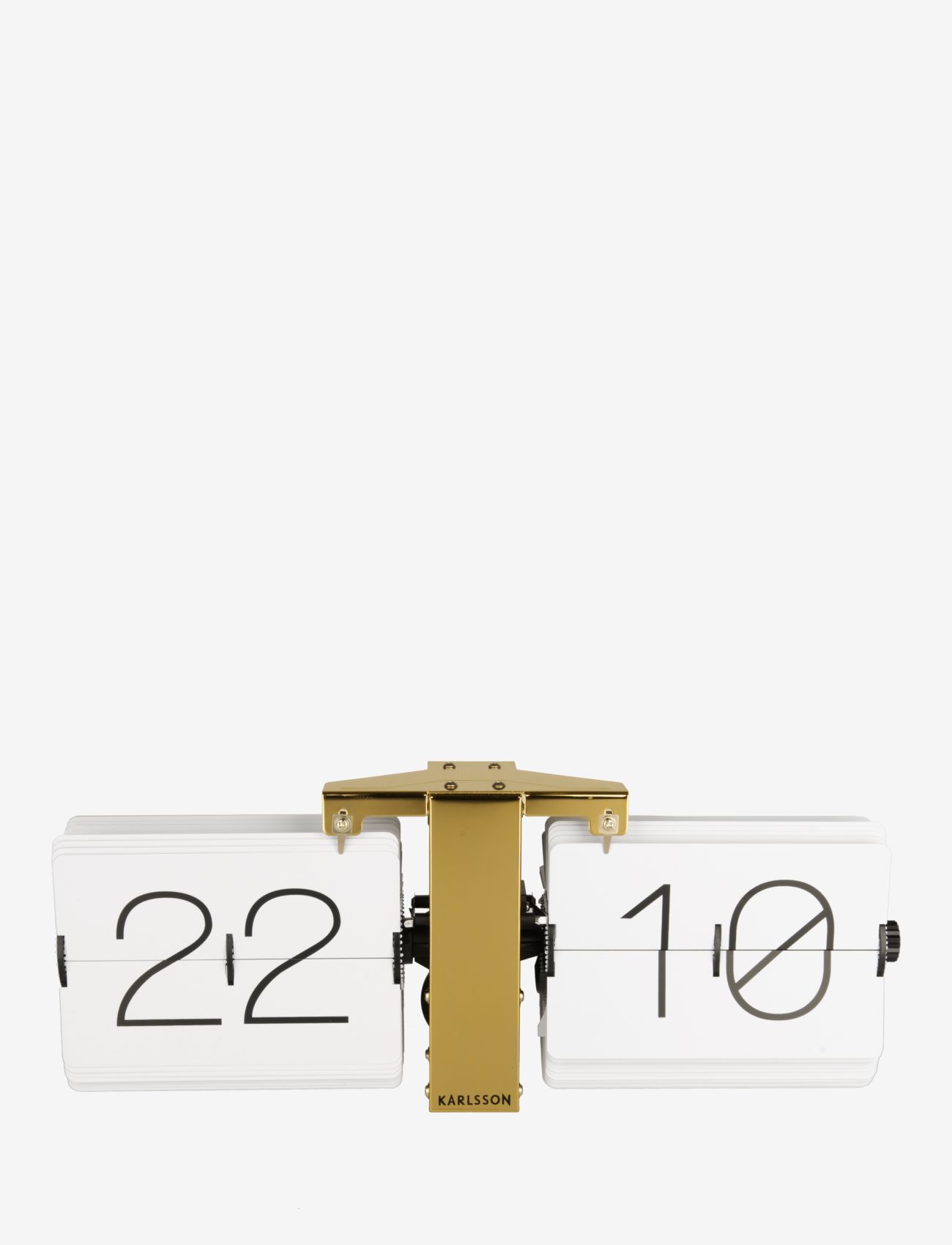 KARLSSON - Flip clock No Case - tischuhren - white - 1